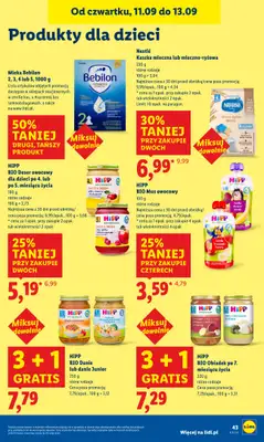 Lidl - gazetka promocyjna Oferta od czwartku od czwartku 11.09 do soboty 13.09 - strona 49