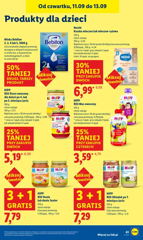 Lidl - gazetka promocyjna Oferta od czwartku od czwartku 11.09 do soboty 13.09 - strona 49