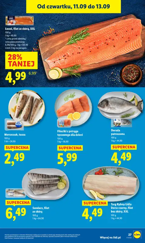 Lidl - gazetka promocyjna Oferta od czwartku od czwartku 11.09 do soboty 13.09 - strona 29