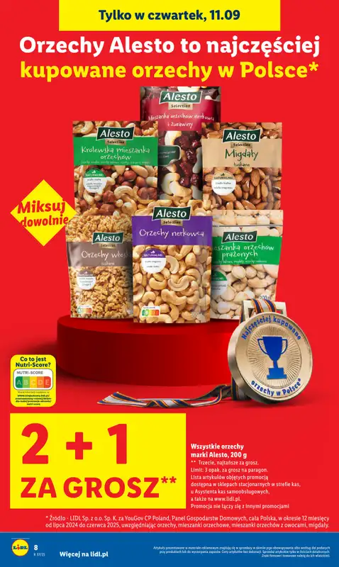 Lidl - gazetka promocyjna Oferta od czwartku od czwartku 11.09 do soboty 13.09 - strona 8