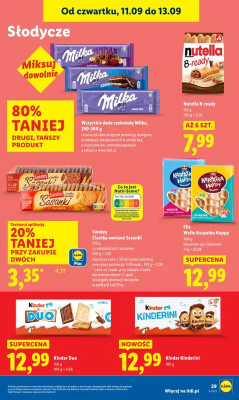 Lidl - gazetka promocyjna Oferta od czwartku od czwartku 11.09 do soboty 13.09 - strona 31
