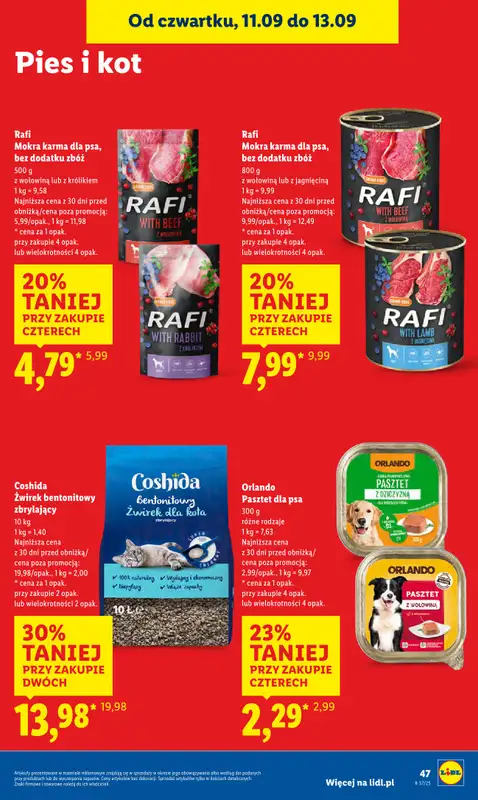 Lidl - gazetka promocyjna Oferta od czwartku od czwartku 11.09 do soboty 13.09 - strona 53