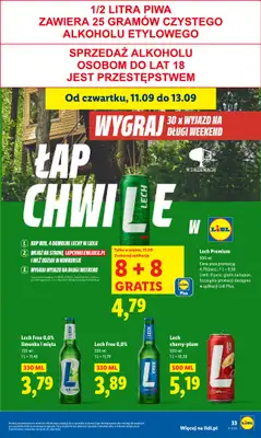 Lidl - gazetka promocyjna Oferta od czwartku od czwartku 11.09 do soboty 13.09 - strona 37