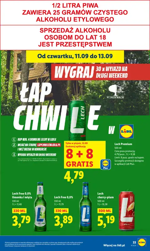 Lidl - gazetka promocyjna Oferta od czwartku od czwartku 11.09 do soboty 13.09 - strona 37