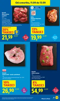 Lidl - gazetka promocyjna Oferta od czwartku od czwartku 11.09 do soboty 13.09 - strona 25