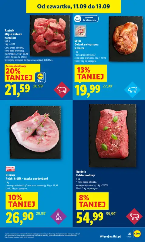 Lidl - gazetka promocyjna Oferta od czwartku od czwartku 11.09 do soboty 13.09 - strona 25