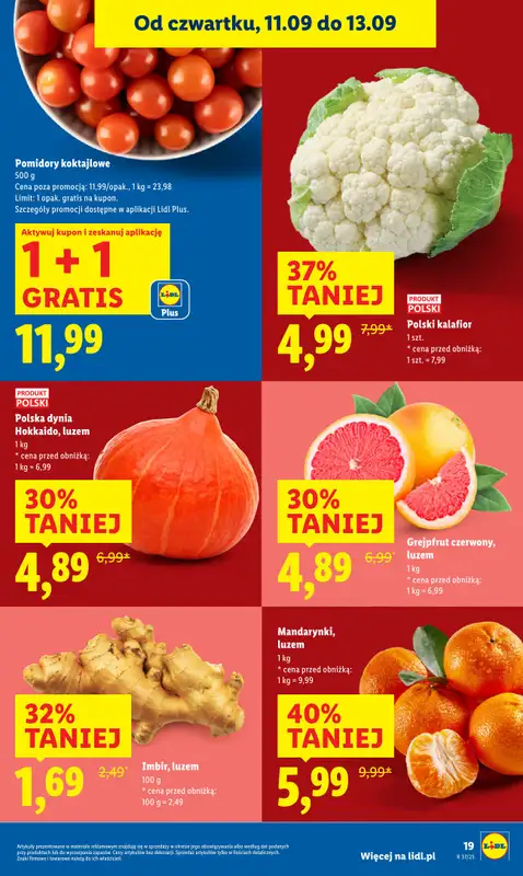 Lidl - gazetka promocyjna Oferta od czwartku od czwartku 11.09 do soboty 13.09 - strona 21