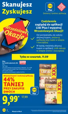 Lidl - gazetka promocyjna Oferta od czwartku od czwartku 11.09 do soboty 13.09 - strona 2