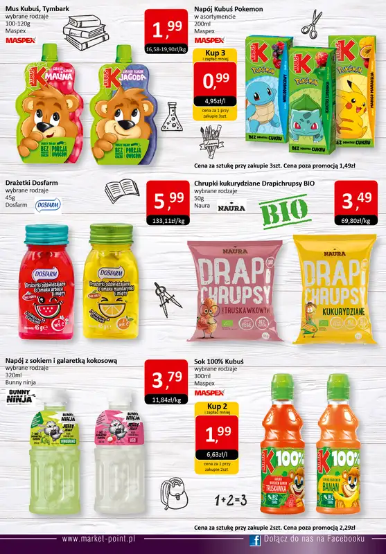 Market Point - gazetka promocyjna Gazetka od poniedziałku 15.09 do środy 01.10 - strona 6