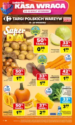 Carrefour Market - gazetka promocyjna Gazetka Carrefour Market od poniedziałku od poniedziałku 15.09 do soboty 20.09 - strona 12