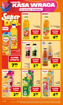 Carrefour Market - gazetka promocyjna Gazetka Carrefour Market od poniedziałku od poniedziałku 15.09 do soboty 20.09 - strona 42