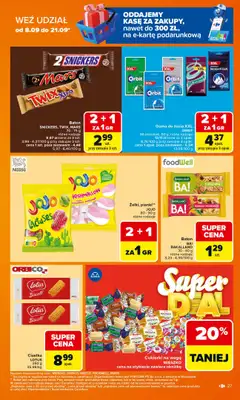 Carrefour Market - gazetka promocyjna Gazetka Carrefour Market od poniedziałku od poniedziałku 15.09 do soboty 20.09 - strona 27