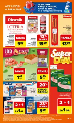 Carrefour Market - gazetka promocyjna Gazetka Carrefour Market od poniedziałku od poniedziałku 15.09 do soboty 20.09 - strona 17