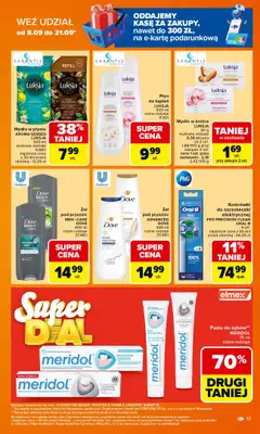 Carrefour Market - gazetka promocyjna Gazetka Carrefour Market od poniedziałku od poniedziałku 15.09 do soboty 20.09 - strona 51