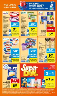 Carrefour Market - gazetka promocyjna Gazetka Carrefour Market od poniedziałku od poniedziałku 15.09 do soboty 20.09 - strona 19