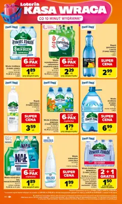 Carrefour Market - gazetka promocyjna Gazetka Carrefour Market od poniedziałku od poniedziałku 15.09 do soboty 20.09 - strona 44