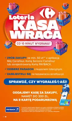 Carrefour Market - gazetka promocyjna Gazetka Carrefour Market od poniedziałku od poniedziałku 15.09 do soboty 20.09 - strona 2