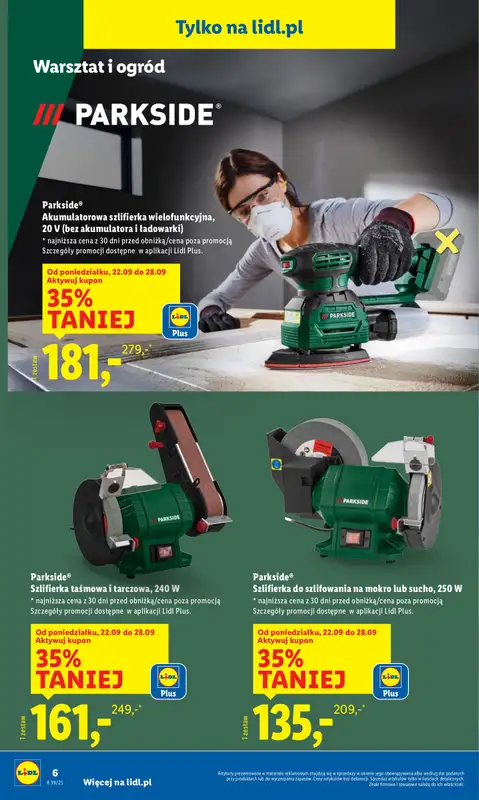 Lidl - gazetka promocyjna Katalog od poniedziałku 22.09 do soboty 27.09 - strona 6