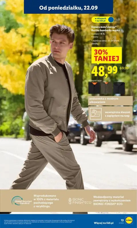 Lidl - gazetka promocyjna Katalog od poniedziałku 22.09 do soboty 27.09 - strona 13