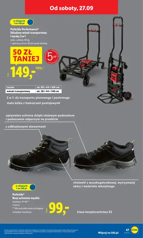 Lidl - gazetka promocyjna Katalog od poniedziałku 22.09 do soboty 27.09 - strona 55