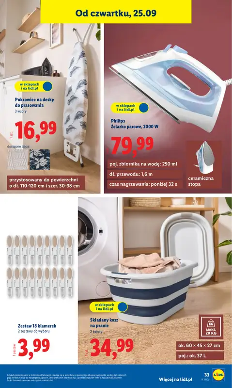 Lidl - gazetka promocyjna Katalog od poniedziałku 22.09 do soboty 27.09 - strona 39