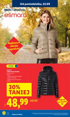 Lidl - gazetka promocyjna Katalog od poniedziałku 22.09 do soboty 27.09 - strona 2