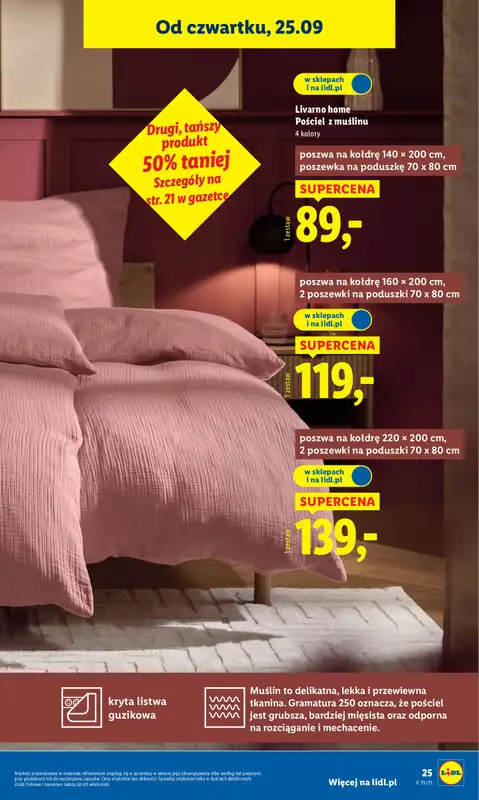 Lidl - gazetka promocyjna Katalog od poniedziałku 22.09 do soboty 27.09 - strona 31