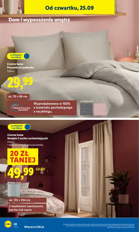 Lidl - gazetka promocyjna Katalog od poniedziałku 22.09 do soboty 27.09 - strona 34