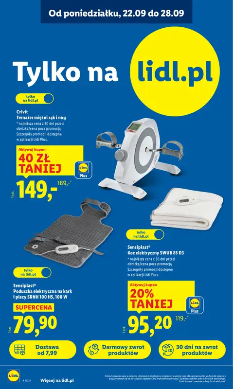 Lidl - gazetka promocyjna Katalog od poniedziałku 22.09 do soboty 27.09 - strona 22
