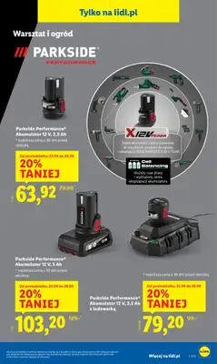 Lidl - gazetka promocyjna Katalog od poniedziałku 22.09 do soboty 27.09 - strona 47