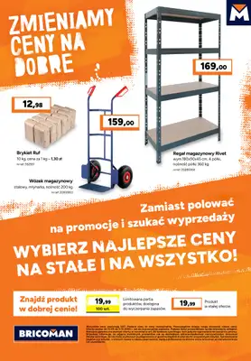 Bricoman - gazetka promocyjna Gazetka od poniedziałku 15.09 do niedzieli 05.10 - strona 12