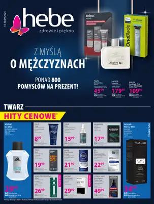 Hebe - gazetka promocyjna Ulotka od poniedziałku 15.09 do wtorku 30.09 Hebe - gazetka promocyjna Ulotka od poniedziałku 15.09 do wtorku 30.09