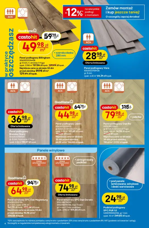 Castorama - gazetka promocyjna Gazetka od środy 03.09 do wtorku 23.09 - strona 6