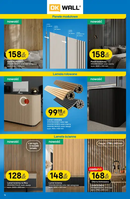 Castorama - gazetka promocyjna Gazetka od środy 03.09 do wtorku 23.09 - strona 16