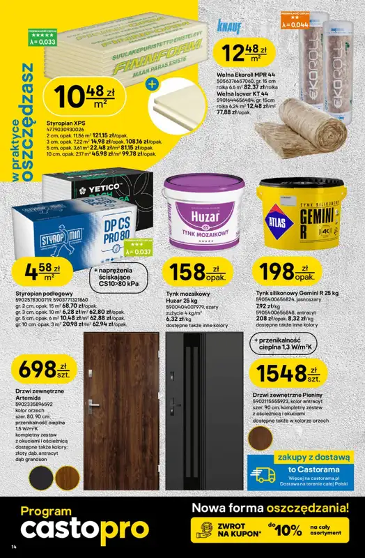 Castorama - gazetka promocyjna Gazetka od środy 03.09 do wtorku 23.09 - strona 14
