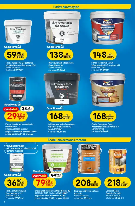Castorama - gazetka promocyjna Gazetka od środy 03.09 do wtorku 23.09 - strona 2
