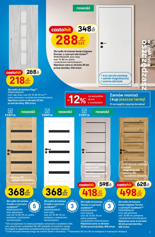 Castorama - gazetka promocyjna Gazetka od środy 03.09 do wtorku 23.09 - strona 7