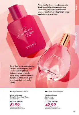 Oriflame - gazetka promocyjna Katalog 14/2025 od środy 01.10 do wtorku 21.10 - strona 65 Oriflame - gazetka promocyjna Katalog 14/2025 od środy 01.10 do wtorku 21.10 - strona 65