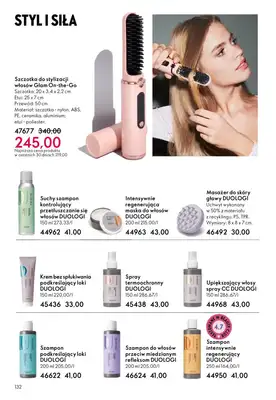 Oriflame - gazetka promocyjna Katalog 14/2025 od środy 01.10 do wtorku 21.10 - strona 132 Oriflame - gazetka promocyjna Katalog 14/2025 od środy 01.10 do wtorku 21.10 - strona 132
