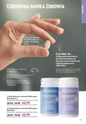 Oriflame - gazetka promocyjna Katalog 14/2025 od środy 01.10 do wtorku 21.10 - strona 117 Oriflame - gazetka promocyjna Katalog 14/2025 od środy 01.10 do wtorku 21.10 - strona 117