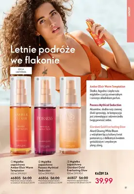 Oriflame - gazetka promocyjna Katalog 14/2025 od środy 01.10 do wtorku 21.10 - strona 81 Oriflame - gazetka promocyjna Katalog 14/2025 od środy 01.10 do wtorku 21.10 - strona 81