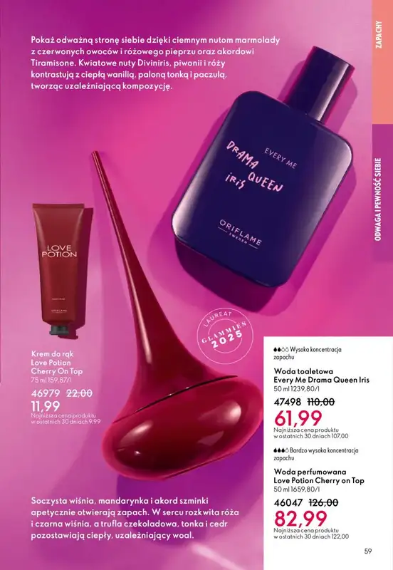 Oriflame - gazetka promocyjna Katalog 14/2025 od środy 01.10 do wtorku 21.10 - strona 59