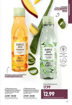 Oriflame - gazetka promocyjna Katalog 14/2025 od środy 01.10 do wtorku 21.10 - strona 147 Oriflame - gazetka promocyjna Katalog 14/2025 od środy 01.10 do wtorku 21.10 - strona 147