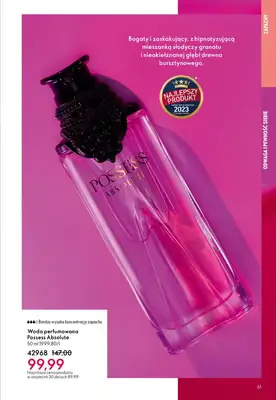 Oriflame - gazetka promocyjna Katalog 14/2025 od środy 01.10 do wtorku 21.10 - strona 61 Oriflame - gazetka promocyjna Katalog 14/2025 od środy 01.10 do wtorku 21.10 - strona 61