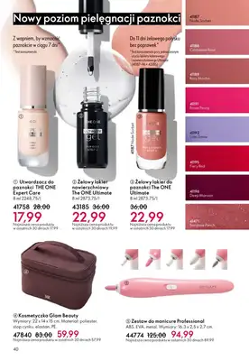 Oriflame - gazetka promocyjna Katalog 14/2025 od środy 01.10 do wtorku 21.10 - strona 40 Oriflame - gazetka promocyjna Katalog 14/2025 od środy 01.10 do wtorku 21.10 - strona 40