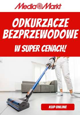 Media Markt - gazetka promocyjna Odkurzacze bezprzewodowe w super cenach! od poniedziałku 15.09 do środy 24.09