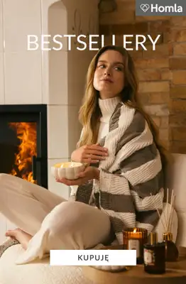 Homla - gazetka promocyjna BESTSELLERY - sprawdź najchętniej kupowane! od poniedziałku 15.09 do niedzieli 21.09 Homla - gazetka promocyjna BESTSELLERY - sprawdź najchętniej kupowane! od poniedziałku 15.09 do niedzieli 21.09