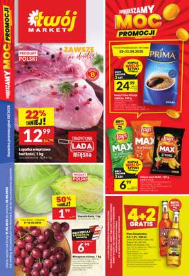 Twój Market - gazetka promocyjna Gazetka od środy 17.09 do wtorku 23.09