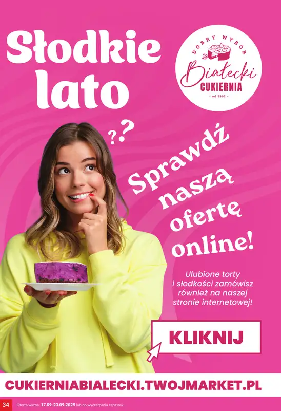 Twój Market - gazetka promocyjna Gazetka od środy 17.09 do wtorku 23.09 - strona 34