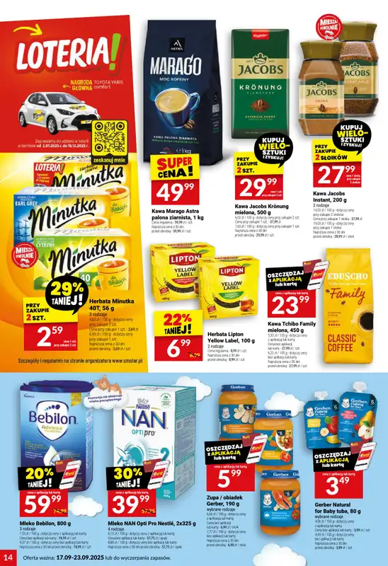 Twój Market - gazetka promocyjna Gazetka od środy 17.09 do wtorku 23.09 - strona 14